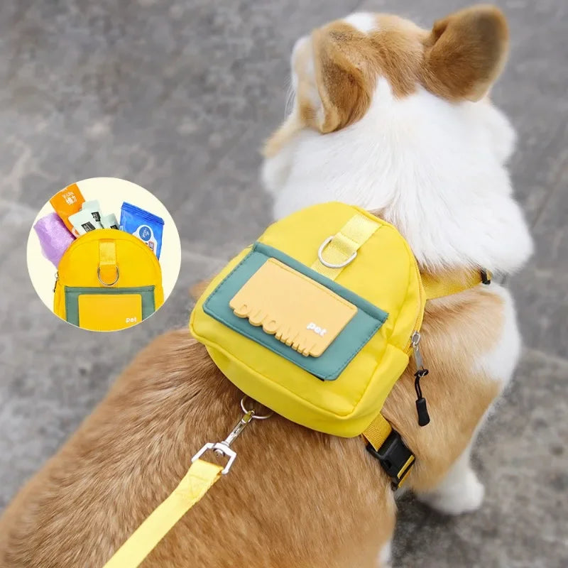 Pet Snack Storage Bag Pet Backpack