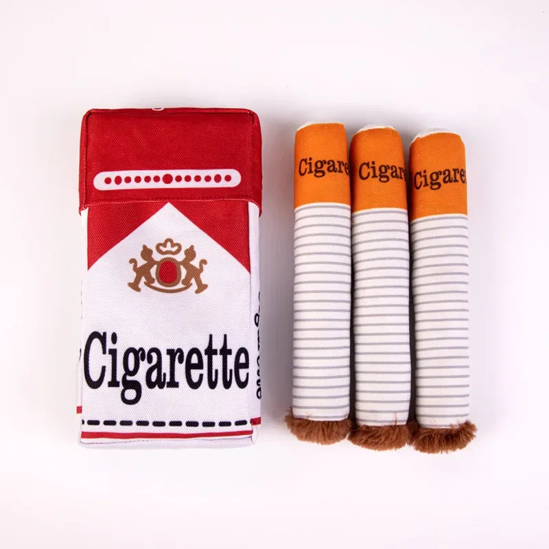 Interactive Plush Toys Cigarette Design