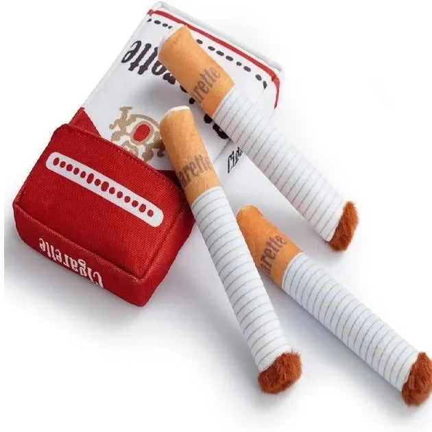 Interactive Plush Toys Cigarette Design