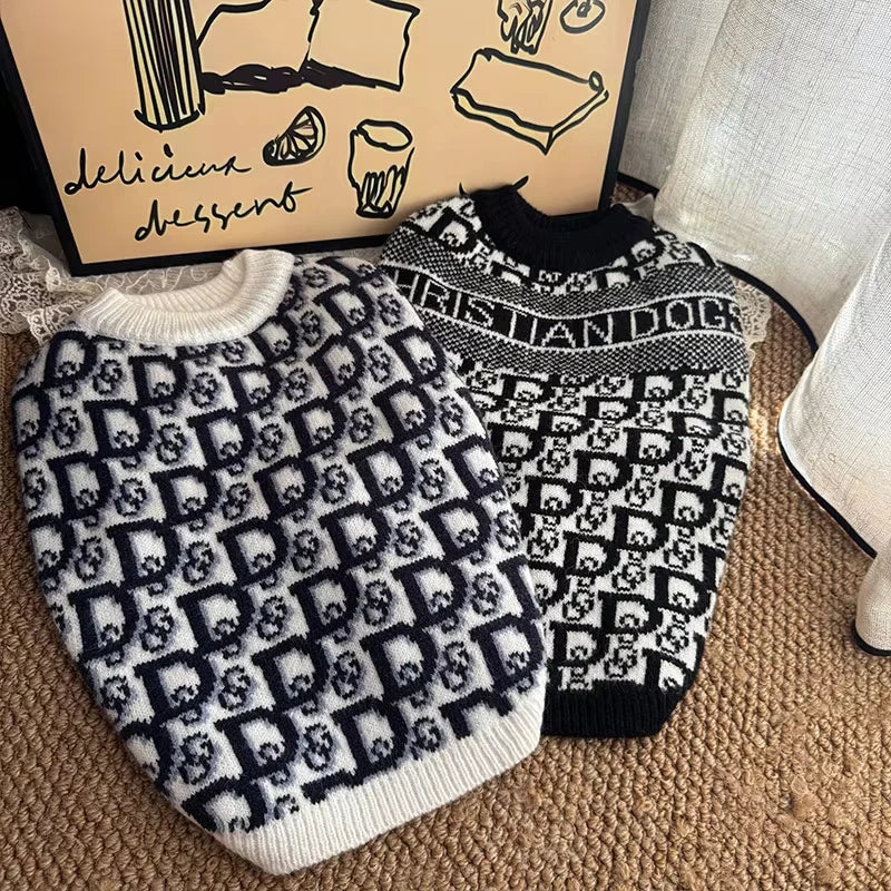 Designer Dog Winter Sweater