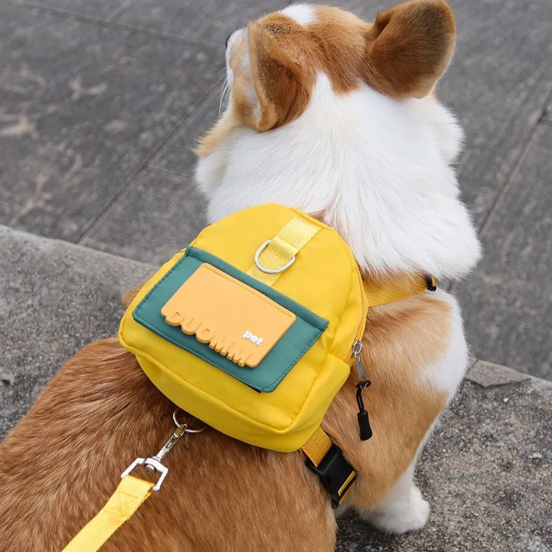 Pet Snack Storage Bag Pet Backpack